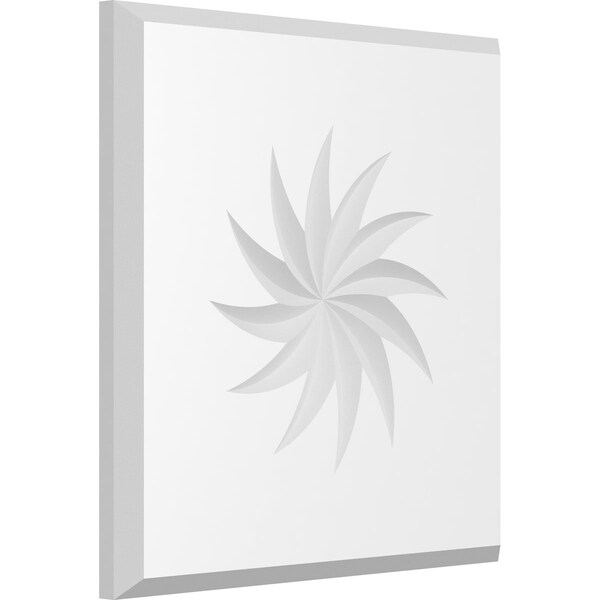 Ekena Millwork Standard Sedgwick Spiral Rosette With Beveled Edge, 7"W x 7"H x 1/2"P ROSP070X070X050SDG13 - main